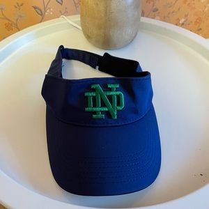 Notre Dame Visor, Velcro closure